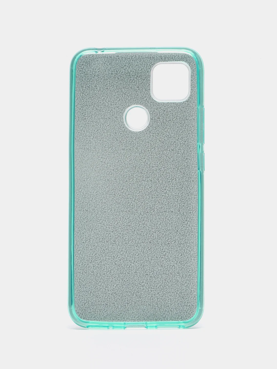Бирюзовый накладка для Xiaomi Redmi 9C/10A, силиконовая, трехслойная