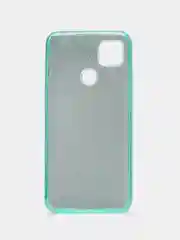 Бирюзовый накладка для Xiaomi Redmi 9C/10A, силиконовая, трехслойная