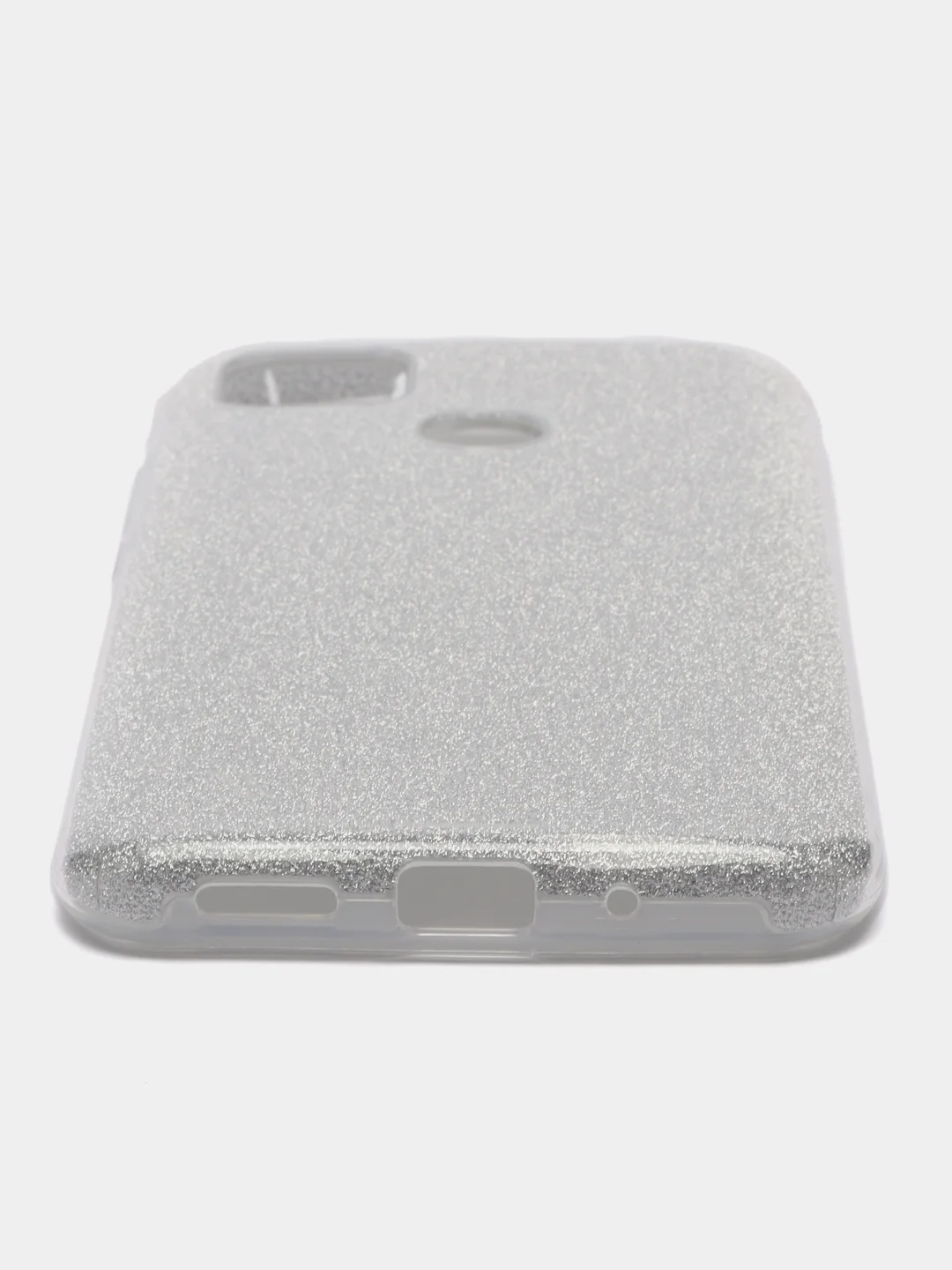 Серебряный накладка для Xiaomi Redmi 9C/10A, силиконовая, трехслойная