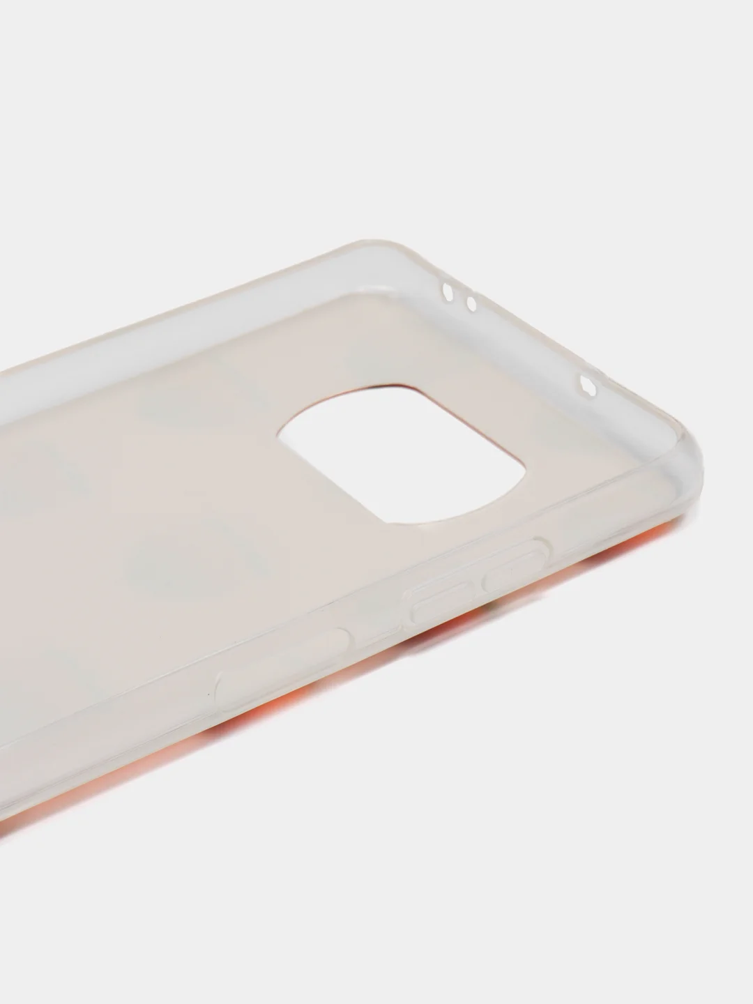Накладка для Xiaomi Poco X3 акриловая с рисунком "Абрикос" арт. 0960