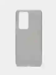 Серебряный накладка для Huawei P40 Pro силиконовая, трехслойная