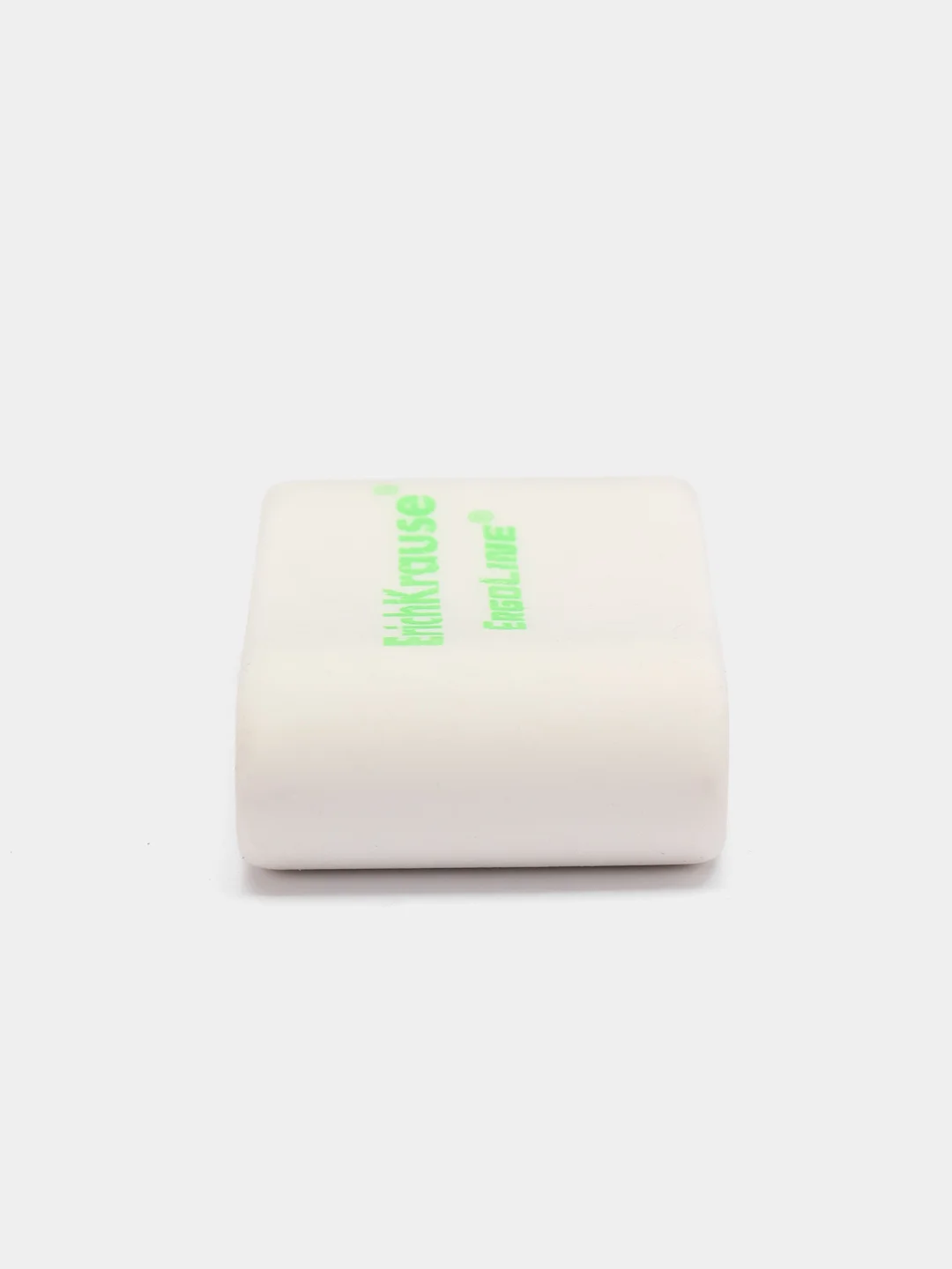Белый ластик ErichKrause ErgoLine Pillow, 33 х 21 х 8 мм, мягкий, гипоаллергенный