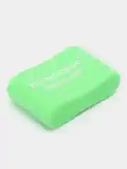 Салатовый ластик ErichKrause ErgoLine Pillow, 33 х 21 х 8 мм, мягкий, гипоаллергенный