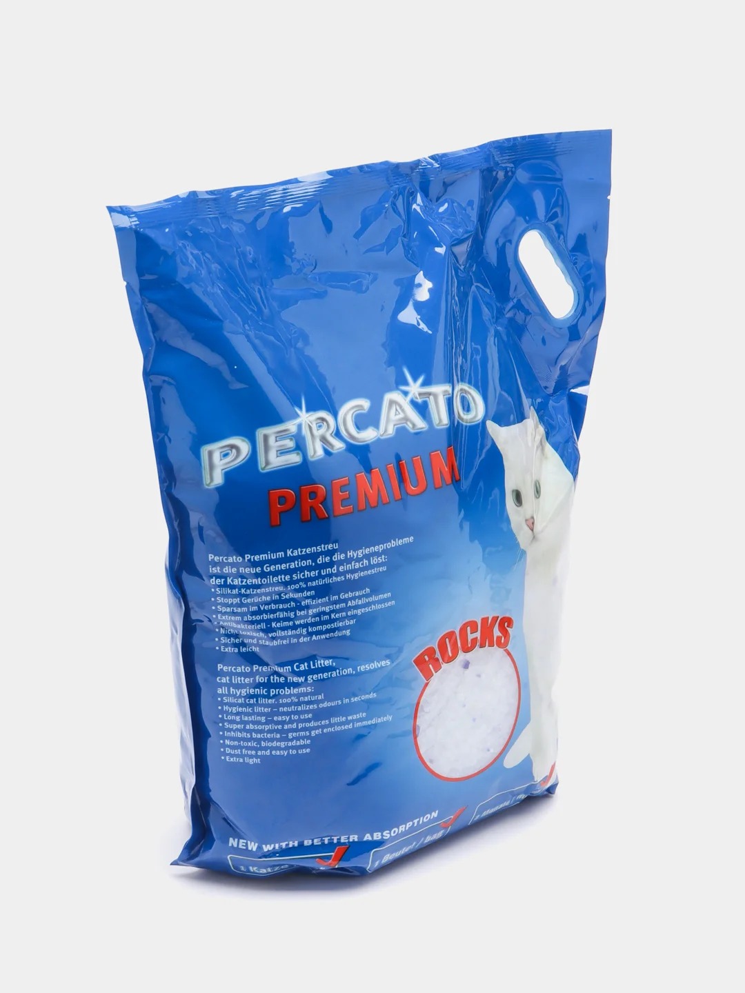 Наполнитель PERCATO Lilli Pet для кошачьего туалета силикагелевый 10 литров 4 кг 04-46881