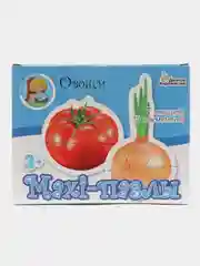 Золотой пазлы детские крупные Maxi "Игрушки", "Фрукты", "Ягоды". Макси пазлы