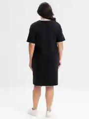 Тёмно-коричневый платье-футболка Oversize, короткая туника, большие размеры 42-60