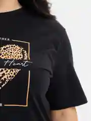 Тёмно-коричневый платье-футболка Oversize, короткая туника, большие размеры 42-60