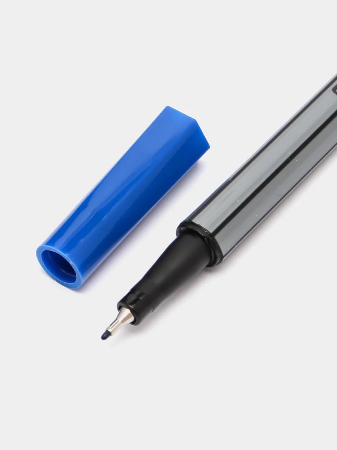 Ручка капиллярная Basic FINELINER, узел 0,4 мм, стержень синий