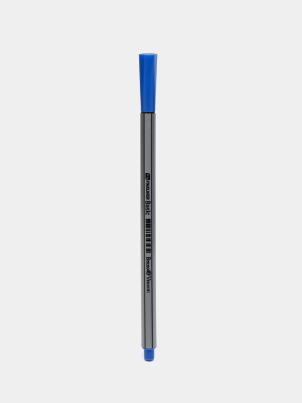 Ручка капиллярная Basic FINELINER, узел 0,4 мм, стержень синий