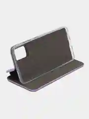 Сиреневый чехол-книжка Samsung Galaxy A51, (Самсунг Галакси А51)