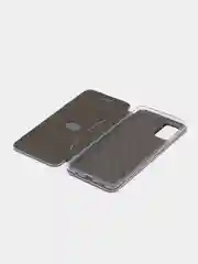Сиреневый чехол-книжка Samsung Galaxy A51, (Самсунг Галакси А51)