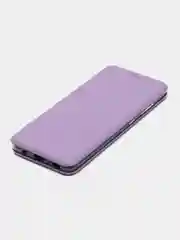 Сиреневый чехол-книжка Samsung Galaxy A51, (Самсунг Галакси А51)