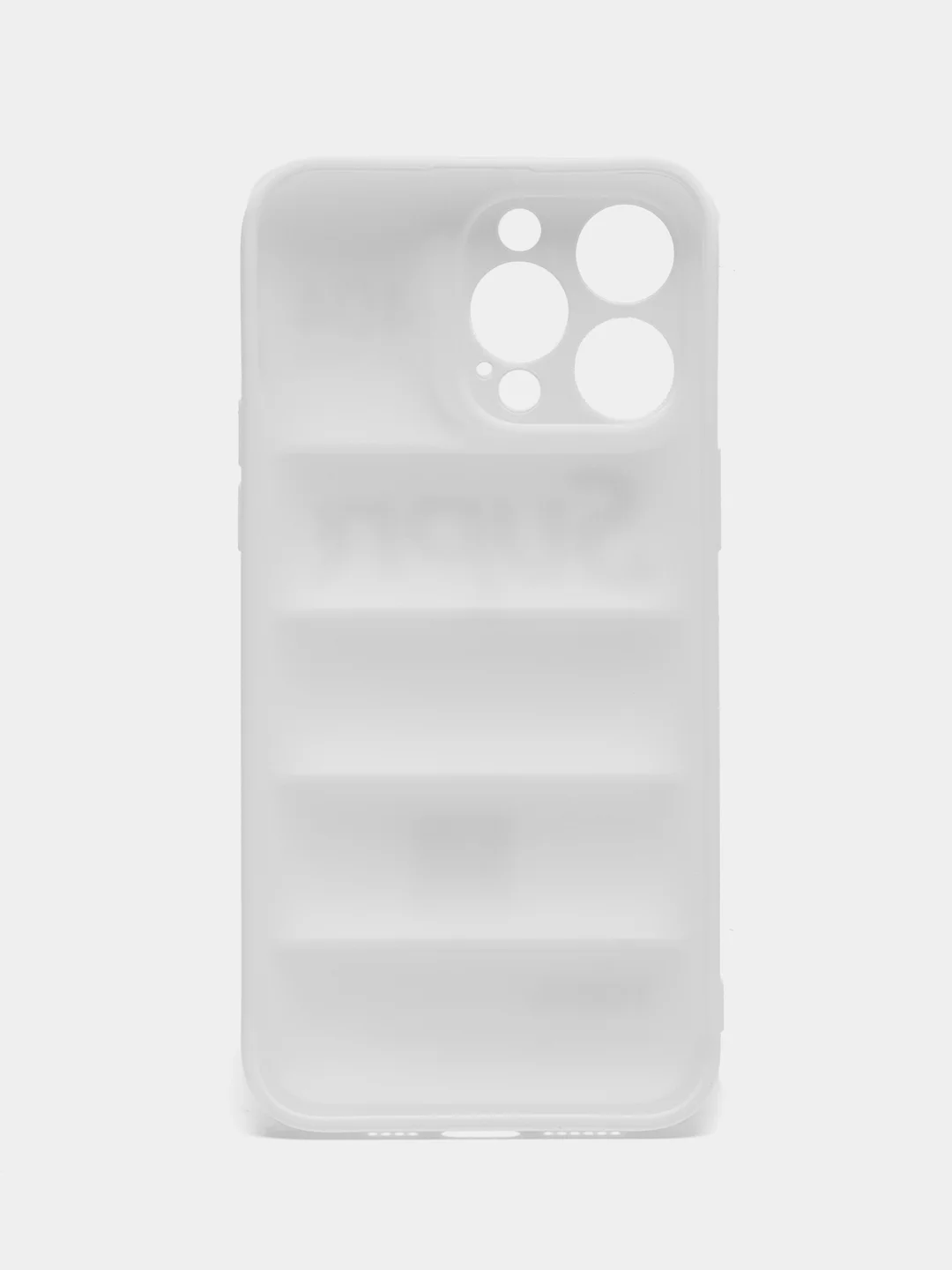 Белый чехол на iPhone (Айфон) 13 Pro, Pro Max, 14 Pro, Pro Max