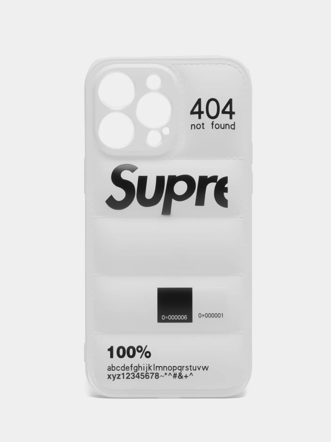 Белый чехол на iPhone (Айфон) 13 Pro, Pro Max, 14 Pro, Pro Max