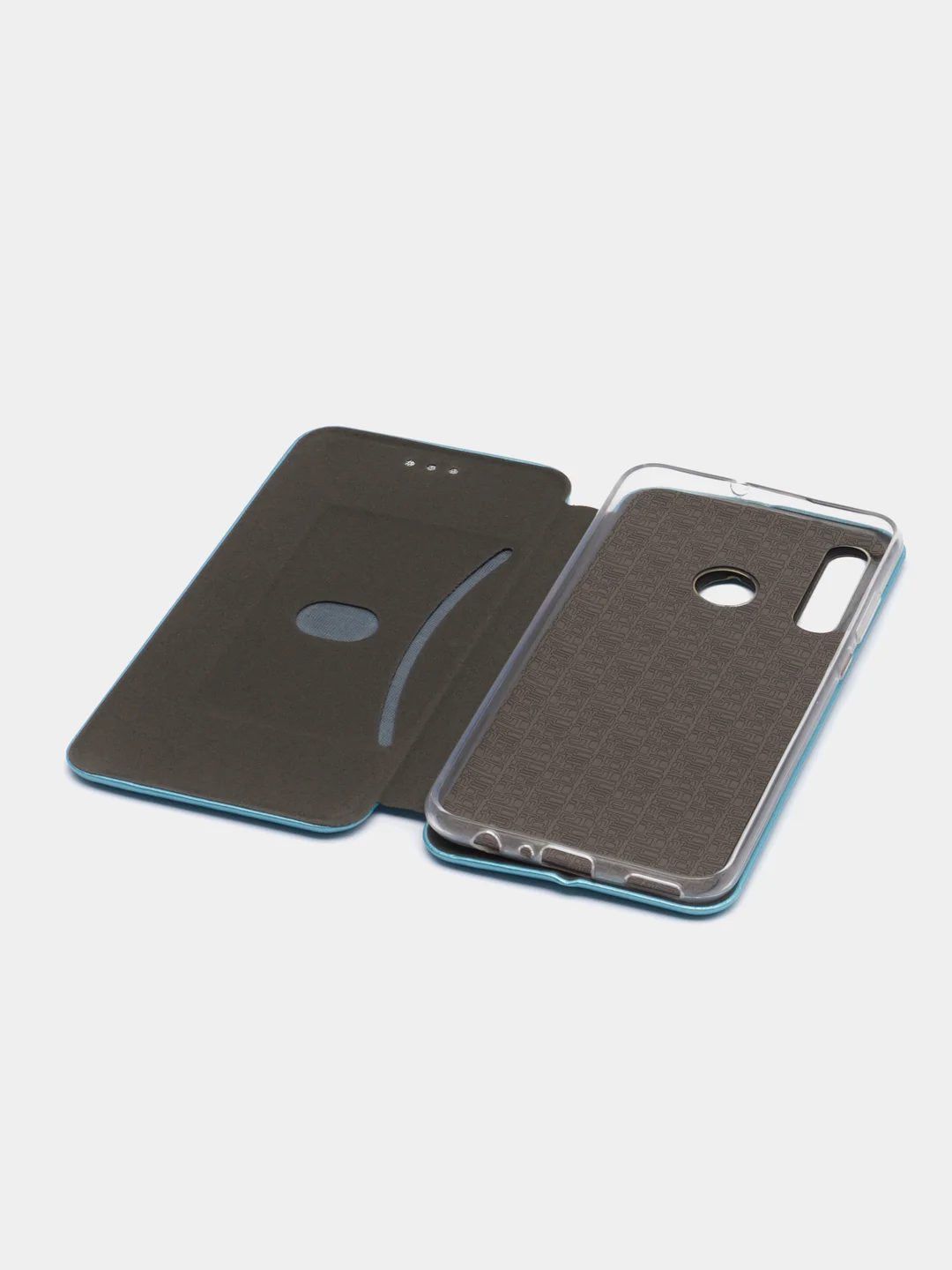 Голубой чехол книжка Huawei Honor 10i, Honor 20i, Honor 20e (Хуавей Хонор 10 ай, 20 ай, 20е)