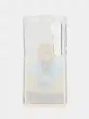 Золотой жидкий чехол с переливающейся жидкостью для Xiaomi Mi Note 10 Pro