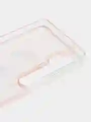 Розовый жидкий чехол с переливающейся жидкостью для Xiaomi Mi Note 10 Pro