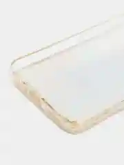 Золотой силиконовый чехол с жидкими блестками для Huawei P Smart (2019)