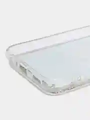 Серебряный силиконовый чехол с жидкими блестками для Huawei P Smart (2019)