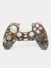 Угольный защитный силиконовый чехол для геймпада Sony PlayStation 4 DualShock, накладка на джойстик