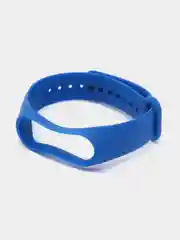 Индиго силиконовый ремешок для фитнес браслета Xiaomi Mi Band 4, Mi Band 3