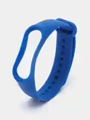 Индиго силиконовый ремешок для фитнес браслета Xiaomi Mi Band 4, Mi Band 3