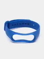 Индиго силиконовый ремешок для фитнес браслета Xiaomi Mi Band 4, Mi Band 3