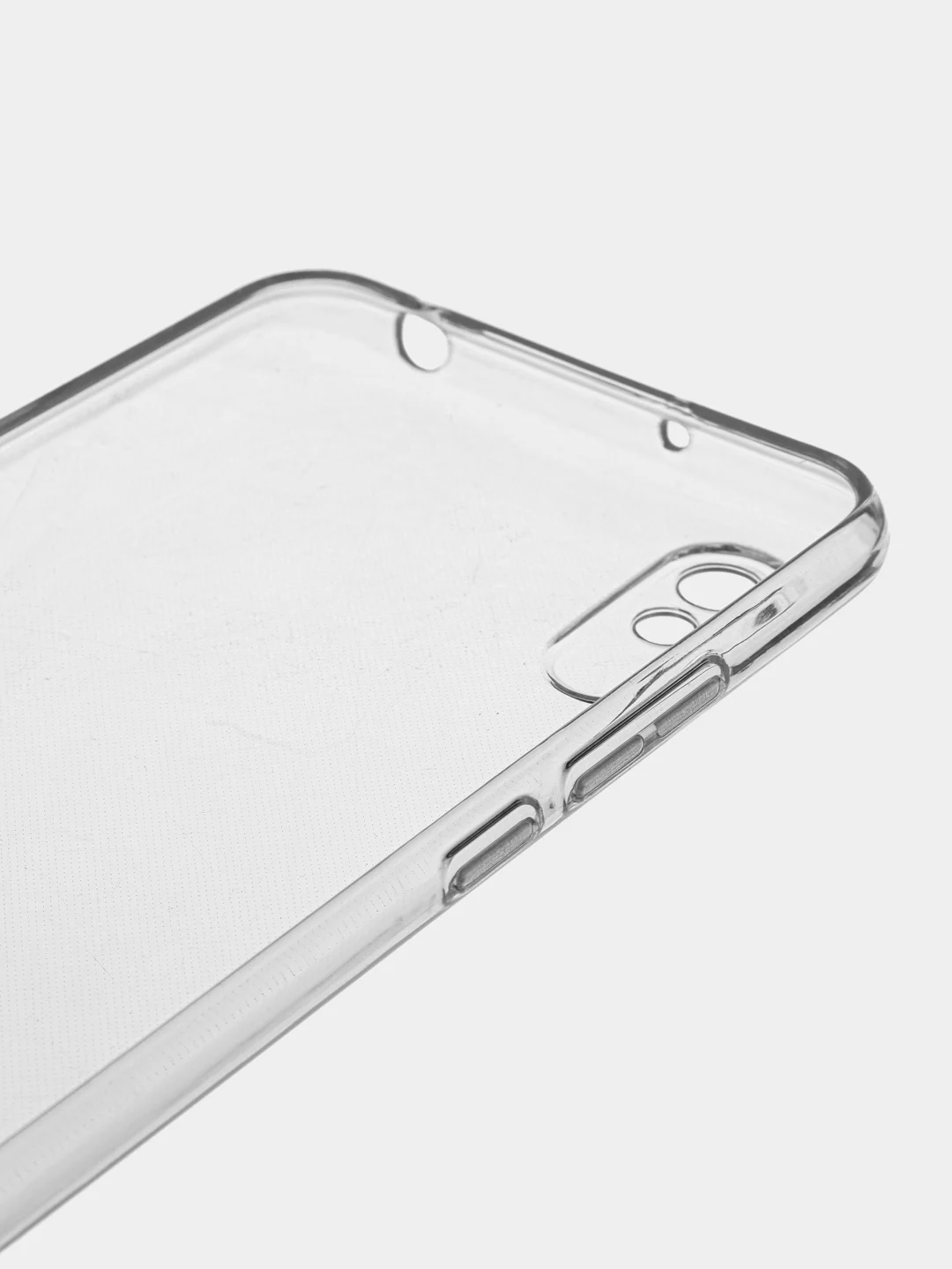 Серый металлик силиконовый чехол для Xiaomi Redmi 9A (Сяоми Редми 9А), прозрачный