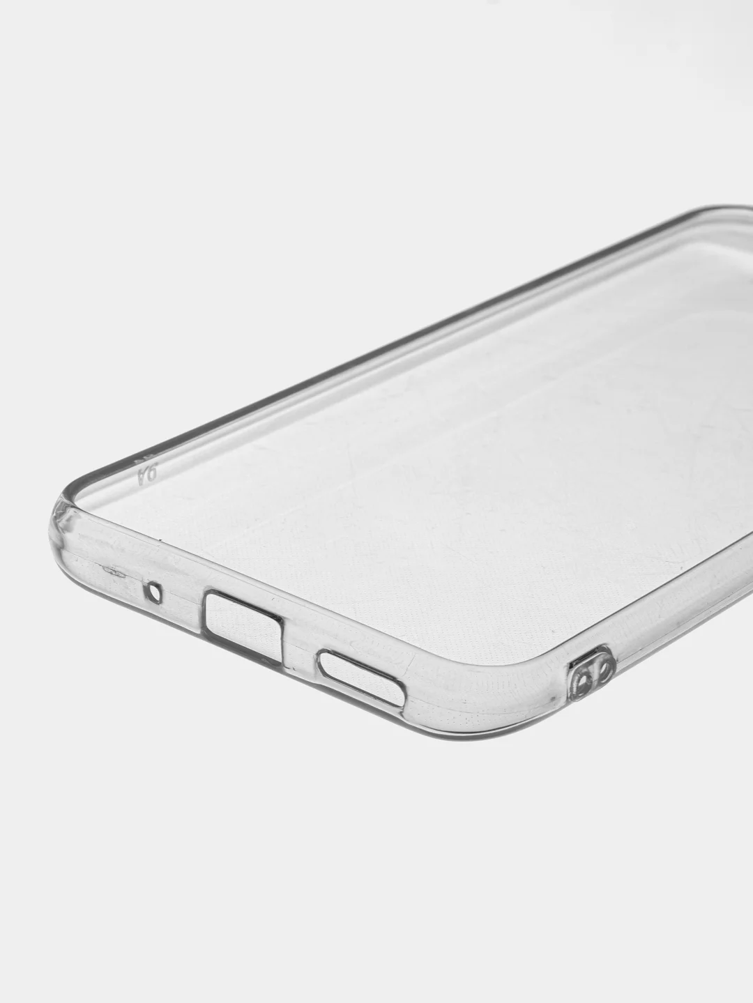 Серый металлик силиконовый чехол для Xiaomi Redmi 9A (Сяоми Редми 9А), прозрачный