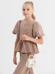 Бежевый детская сумка