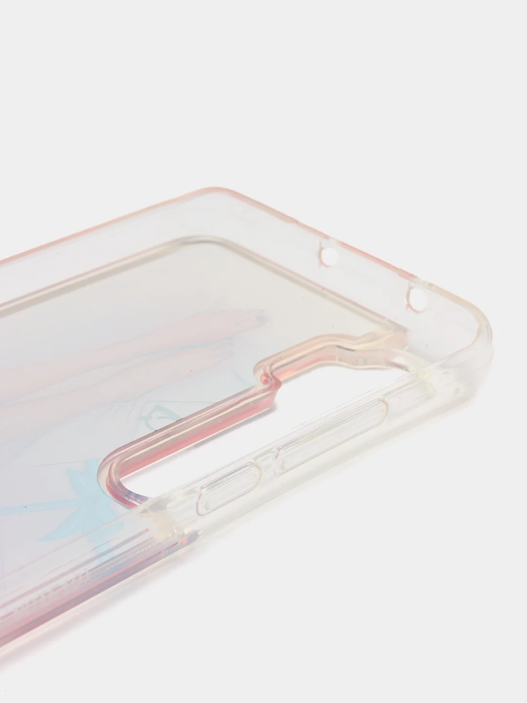 Фиолетовый жидкий чехол с переливающейся жидкостью для Xiaomi Mi Note 10 Pro