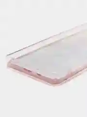 Фиолетовый жидкий чехол с переливающейся жидкостью для Xiaomi Mi Note 10 Pro