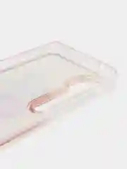 Золотой жидкий чехол с переливающейся жидкостью для Xiaomi Mi Note 10 Pro