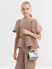 Розовый детская сумка