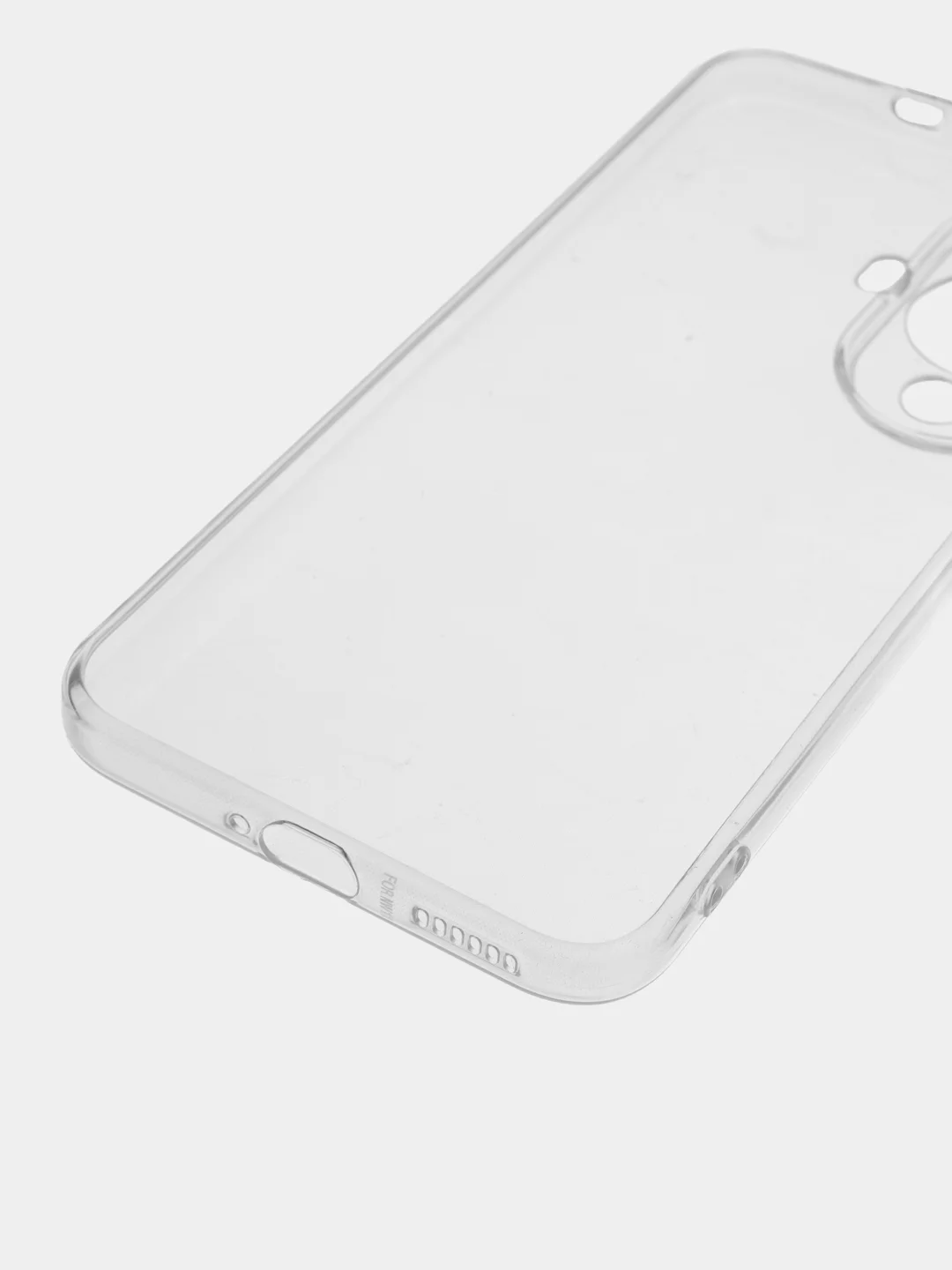Прозрачный чехол для Huawei Nova 12S/12 Lite/12 Active Edition/11 силиконовый BROSCORP, защита камер