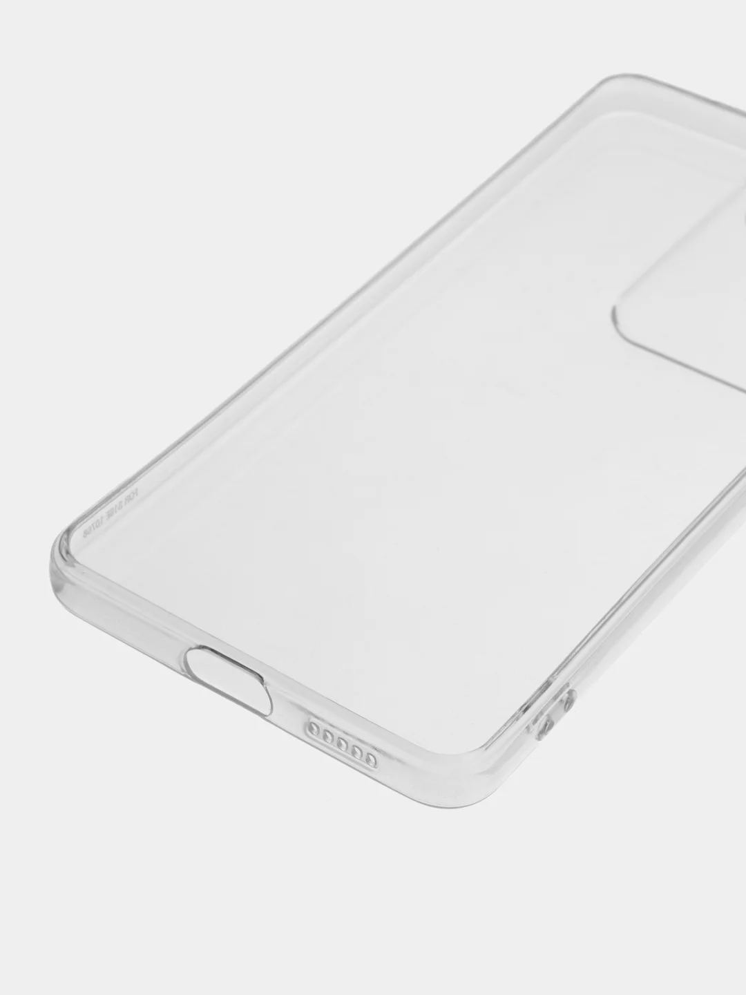 Прозрачный чехол для Vivo V27e силиконовый ROSCO прозрачный с бортиком, защитой камер и от прилипания