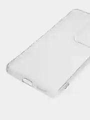 Прозрачный чехол для Vivo V27e силиконовый ROSCO прозрачный с бортиком, защитой камер и от прилипания