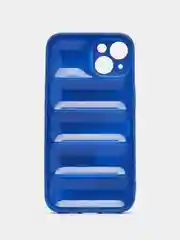 Синий чехол на iPhone (Айфон) 13 Pro, Pro Max, 14 Pro, Pro Max