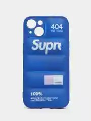 Синий чехол на iPhone (Айфон) 13 Pro, Pro Max, 14 Pro, Pro Max