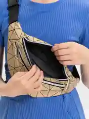 Золотой сумка на пояс, плечо, бананка, поясная сумка для девочки