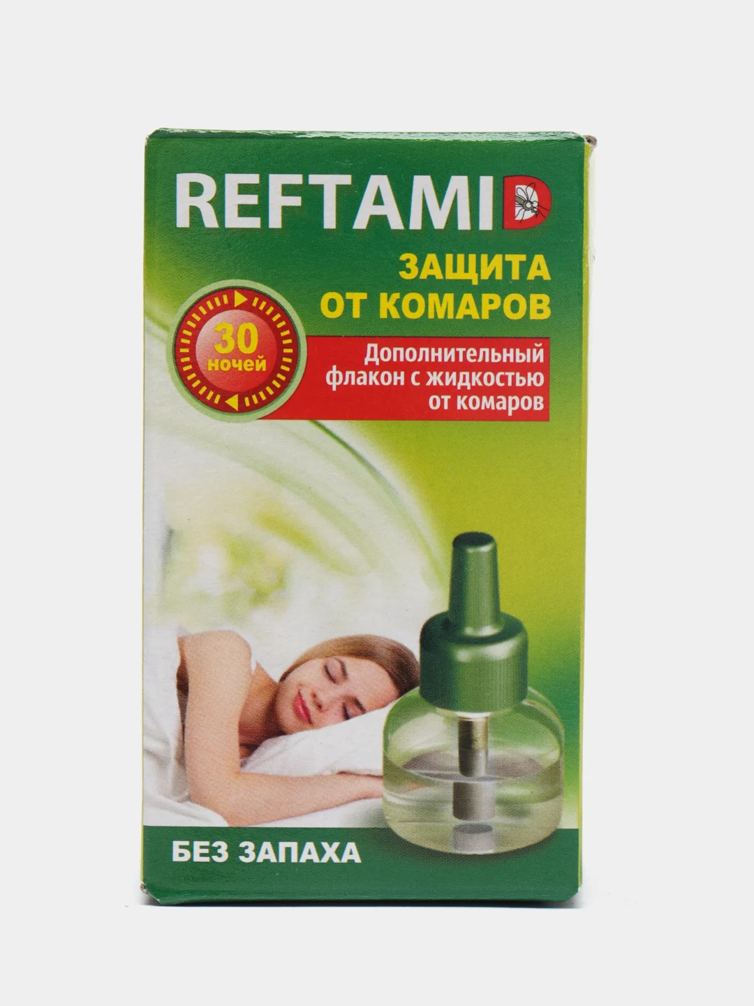 Жидкость от комаров Рефтамид REFTAMID 30 ночей без запаха