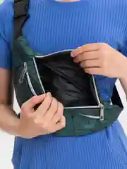 Лесной зеленый сумка на пояс, плечо, бананка, поясная сумка для девочки