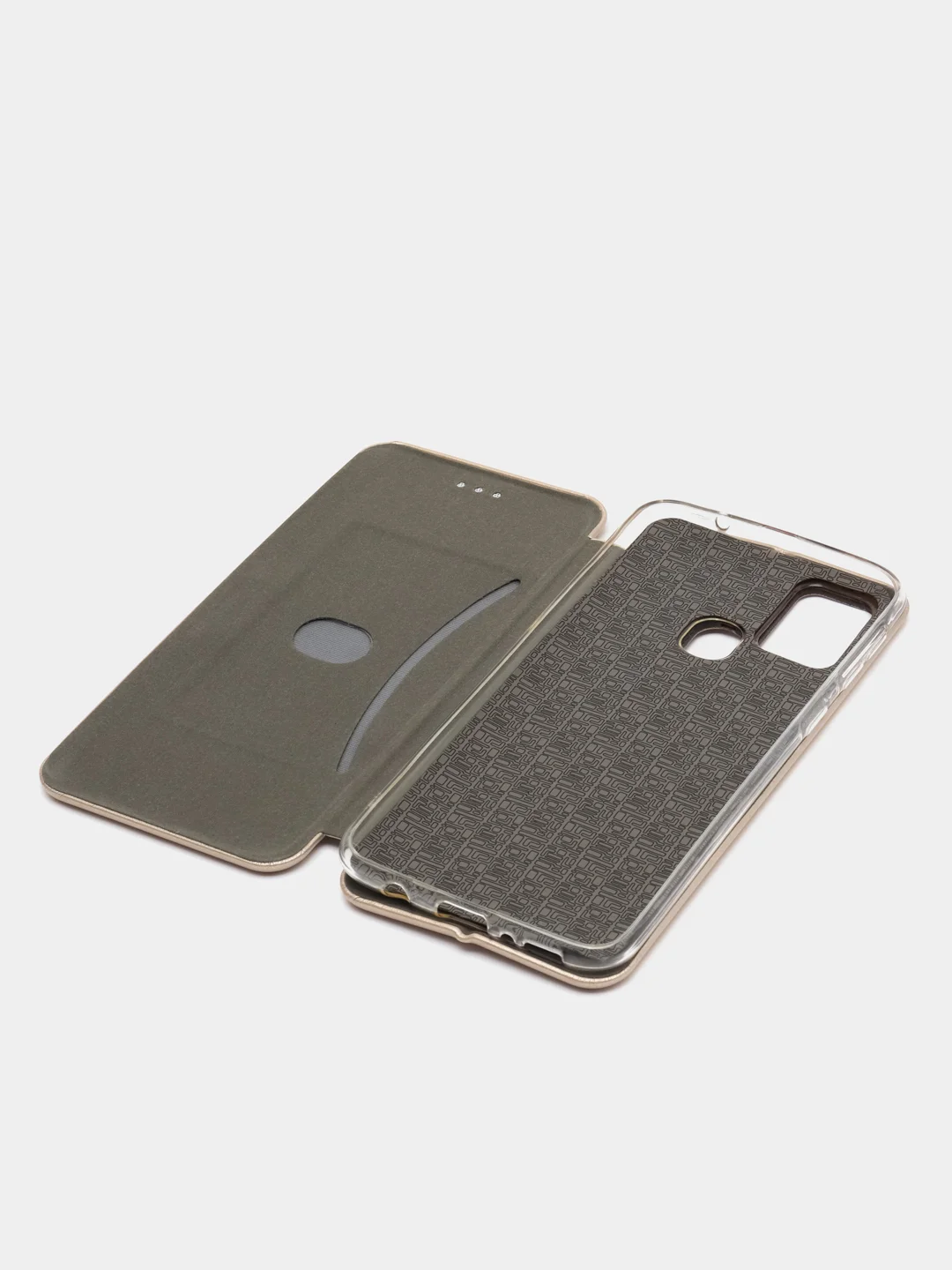 Золотой чехол-книжка для Samsung Galaxy M31 2020