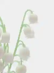 Прозрачный ландыш, искусственные цветы