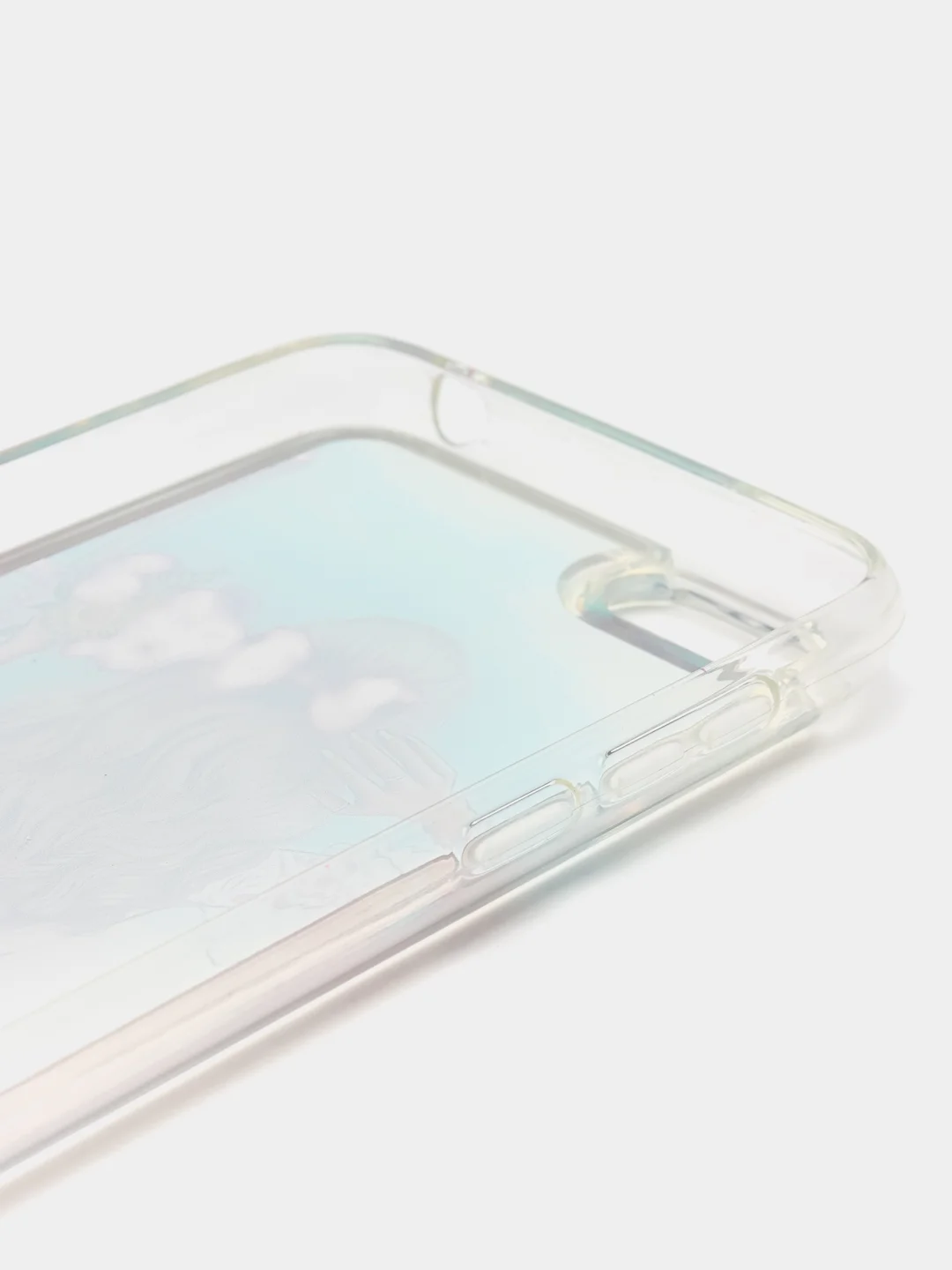 Синий чехол силиконовый на cмартфон Huawei Y5 2018