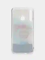 Синий чехол силиконовый на cмартфон Huawei P40 Lite