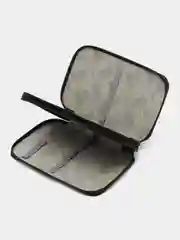 Мятный пенал школьный, 2 отделения