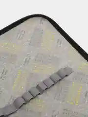 Мятный пенал школьный, 2 отделения