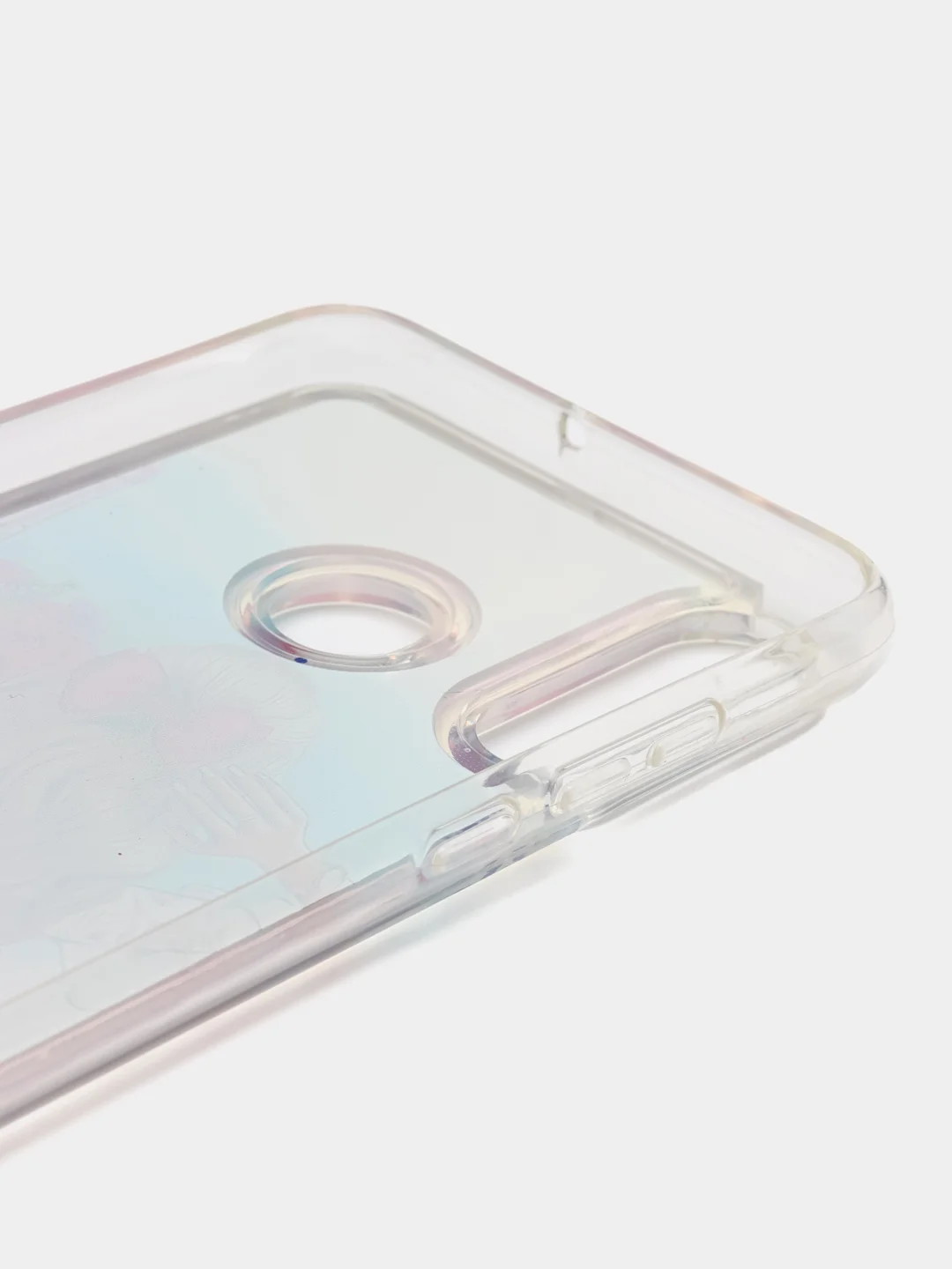Синий жидкий чехол для смартфона Huawei P30 Lite (Смартфон Huawei P30 Lite)