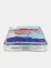 Синий чехол силиконовый на Huawei Y5 2019